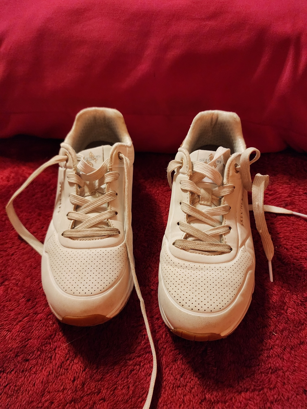 kids Neutral Beige Casual Sneakers - Lightweight Comfort